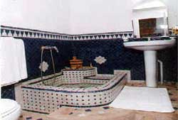 Salle de bain riad fes - Riad Dar El Ghalia
