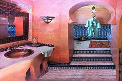 Salle de bain Al Mawsili fès riad - Riad Dar Ziryab