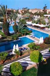 Vue sur piscine hotel marrakech - palmeraie golf palace