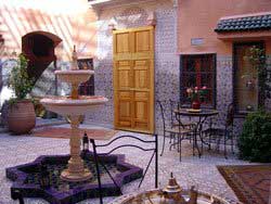 Le Patio du riad Maison d'hotes marrakech Dar Kaotar chambre hotes marrakech chambres hotes marrakech