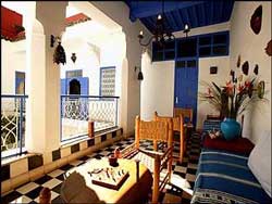 Etage du riad Maisons d'hôte Marrakech Riad Khmissa