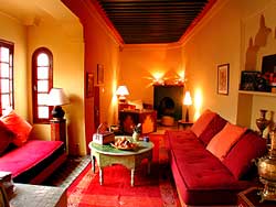 Le salon Marrakech maisons d'hote Dar Marhaba 