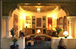 Un salon de la villa location villa marrakech - Villa Chems