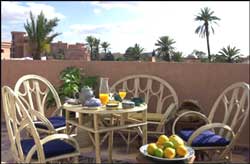 La terrasse location villa marrakech - Villa Chems