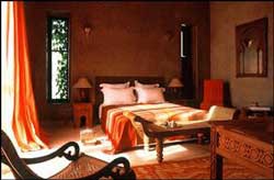 Une des chambres location villa marrakech - Villa Maha
