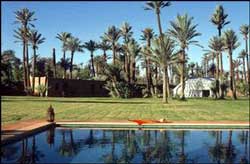 Tente Caidale location villa marrakech - Villa Maha