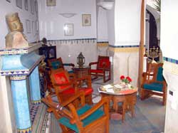 Salon du riad Aile Delacroix marrakech riad - Riad Moucharabieh