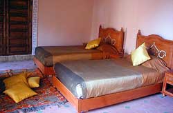 Chambre avec lit double marrakech ryad - Ryad Amina