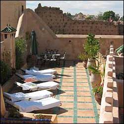 La terrasse Riad Marrakech - Riad Esprit du Maroc