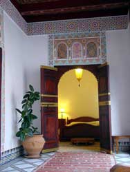 Vue du Patio ryad marrakech - Riad Tamkast
