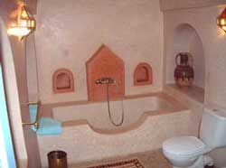 Salle de bain chambre Essaouira riads marrakech - Riad Tinmel