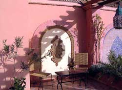 La terrasse du riad riads marrakech - Riad Tinmel