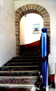 Vue sur les Escaliers riad essaouira - Riad Al Zahia