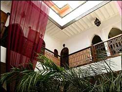 Vue sur l'etage du riad marrakech ryad - Riad Laora