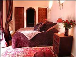 Chambre Aubergine marrakech ryad - Riad Laora